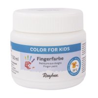 Fingerfarbe, Dose 150ml, weiss