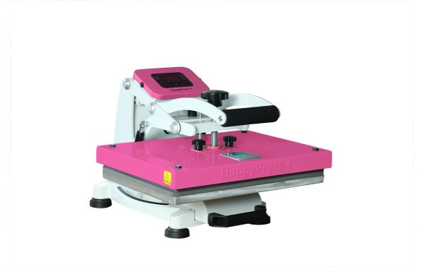 Happy Fabric Transferpresse HappyPress 4, A3 Pink, Auto-open