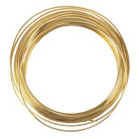 Messingdraht, 1,0 mm ø, SB-Btl. 4 m