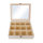 Holz-Teebox,12 Fächer, FSC Mix Credit, 28,5x23,5x7cm, Fächer je 6,5x7cm