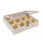 Holz-Teebox,12 Fächer, FSC Mix Credit, 28,5x23,5x7cm, Fächer je 6,5x7cm