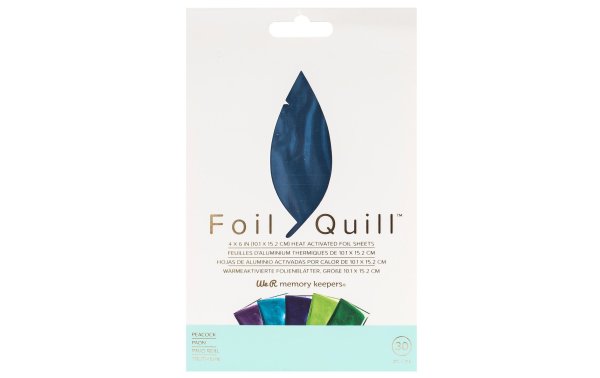 We R Memory Keepers Folie Foil Quill 10.1 x 15.2 cm, 30 Blatt