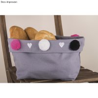 Garn Pompons Set Sporty, 3,8+5cm ø, Farben+Grössen sortiert, SB-Btl 18Stück