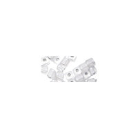Würfel Arktis, gelüstert, 3,4 mm, Dose 15g, weiß
