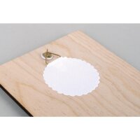 Holz Buchstabe I, FSC Mix Credit, 10,5x14,8cm, schwarz