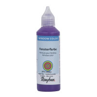 Fensterfarbe easy paint, Flasche 80 ml, rotlila