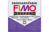 FIMO Knete Effect 57g 8020-602 Glitter lila