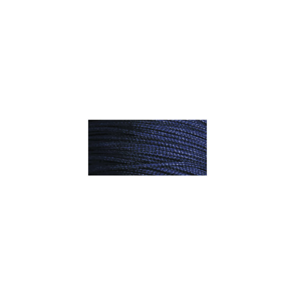 Wachskordel m. Nylonkern, 0,6mm ø, Spule, SB-Btl 10m, jeansblau