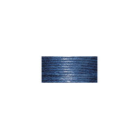 Baumwollkordel, gewachst, 1mm, SB-Karte 20 m, d.blau