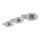Motivstanzer Set: Sterne, 1,6cm+2,54cm+3,81cm, SB-Blister 3Stück