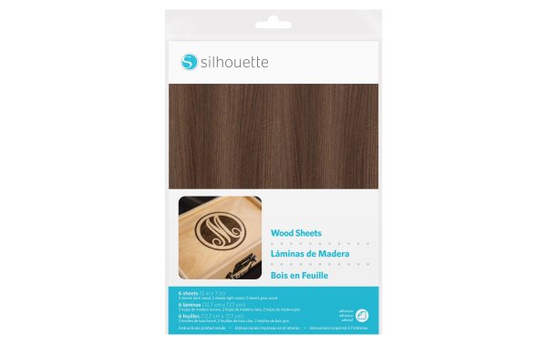 Silhouette Holzpapier