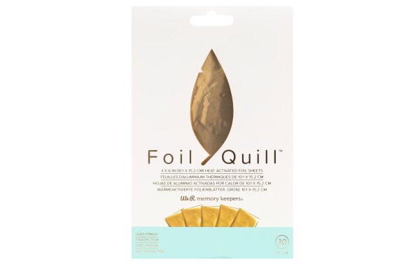 We R Memory Keepers Folie Foil Quill 10.1 x 15.2 cm, 30 Blatt