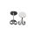 Ohrstecker m. Platine, 6mm ø, SB-Btl 4Stück, platin
