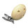Holz Clip FSC 100%, 37mm ø, SB-Btl 1Stück, natur