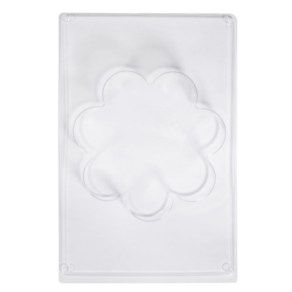 Giessform: Blume, 17cm , Tiefe 3cm