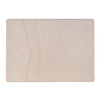 Holz Postkarte, FSC 100%, 14,8x10,5x0,3cm, Btl 26Stück, natur