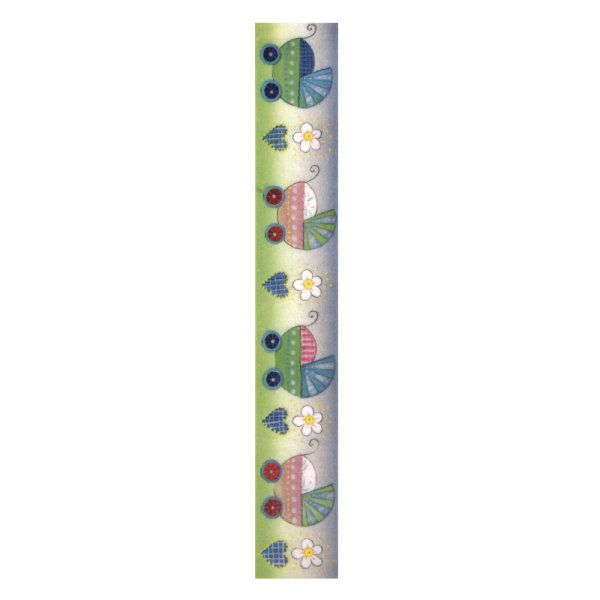 Wachsmotiv Baby-Bordre, 3x20cm, SB-Btl 1Stck