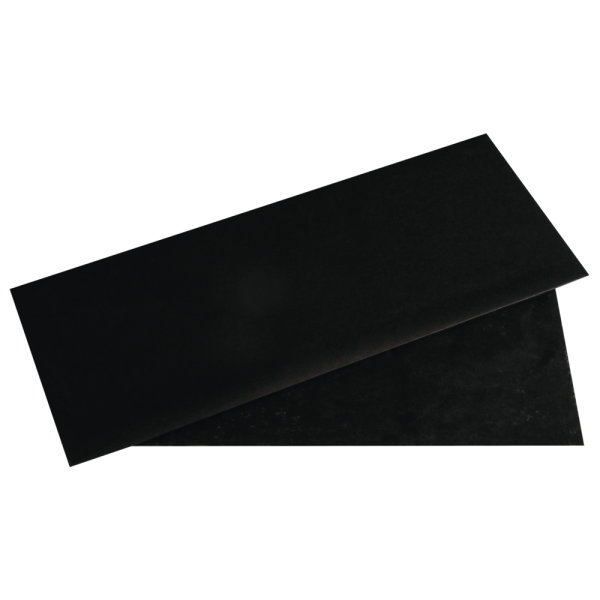 Seidenpapier, lichtecht, 50x75cm, 17g/m², farbfest, SB-Btl 5Bogen, schwarz