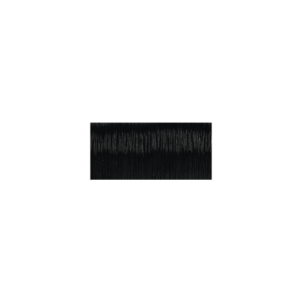 Schmuck-Häkeldraht, 0,30 mm ø, Spule 50 m, schwarz