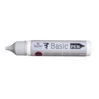 Basic-Pen, Flasche 28ml, weiss