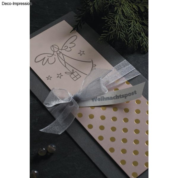 Statement-Stempel Weihnachtspost, 1x5cm