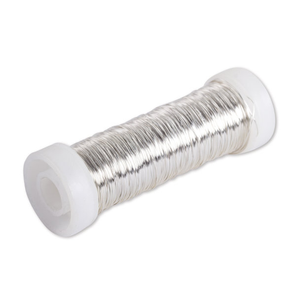 Rayher Brillantdraht Flach – 1 Mm ø, 20 M Spule, Für Basteln & Schmuck