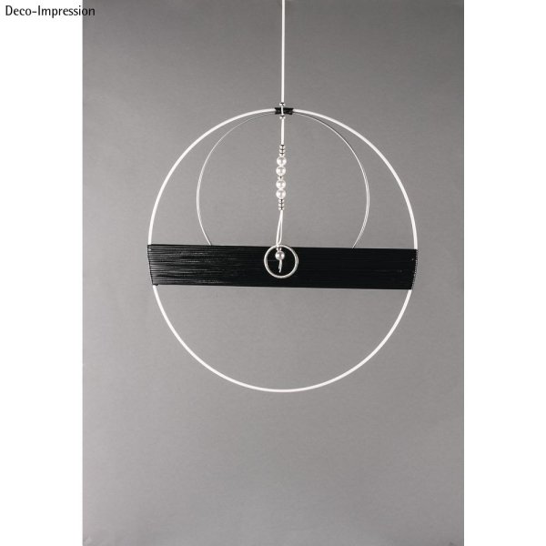 Metallringe, beschichtet, weiss, 40 cm 