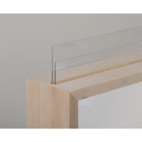 Holz-Rahmen zum Stellen, FSC Mix Credit, 11,5x16x3,5cm, mit doppelt-Acrylscheibe, natur