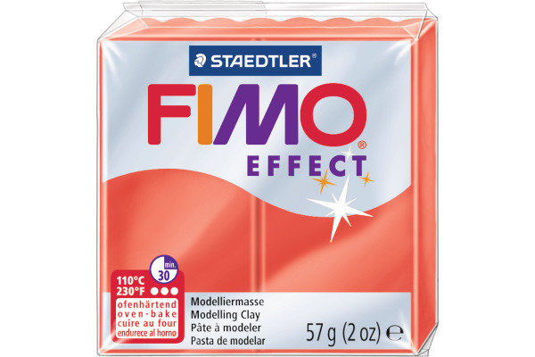 FIMO Knete Effect 57g 8020-204 rot