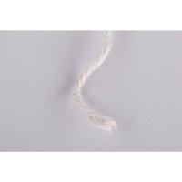 Jutegarn, 3 fach, 3,5mm ø, Spule 50m, weiss