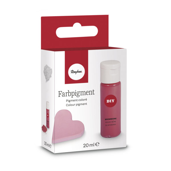 Farbpigment, PET Flasche, SB-Box 20ml, beere