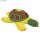 Stofftier -Schildkröte- zum Bemalen, 12 cm, PVC-Box 1 Tier + 4 Stifte