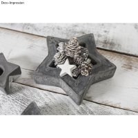 Giessform: Stern, 11cm ø, Tiefe 3,5 cm