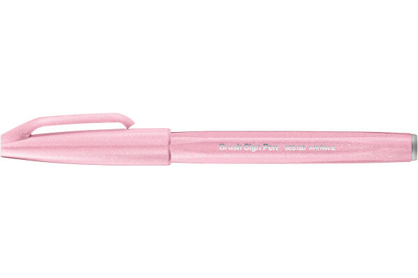 PENTEL Brush Sign Pen SES15C-P3 zartrosa