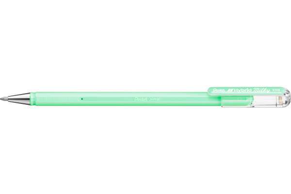 PENTEL Roller Hybrid Metal 0.8mm K108-PK pastell hellgrün