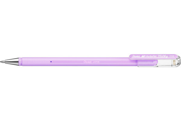 PENTEL Roller Hybrid Metal 0.8mm K108-PV pastell violett