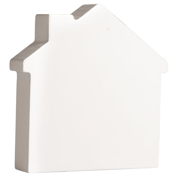 MDF- Symbol Haus, weiss, 11cm, Stärke 2cm