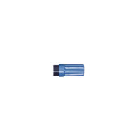 Alles-Marker, Rundspitze 2-4mm, mit Ventil, m.blau