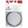 Nylon coated Schmuckdraht, 0,5mm ø, kunststoffummantelt, SB-Btl 2m, silber