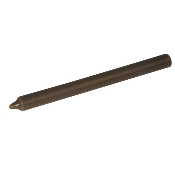 Leuchterkerze, 25,5 cm, PVC-Box  4 Stück, mokka
